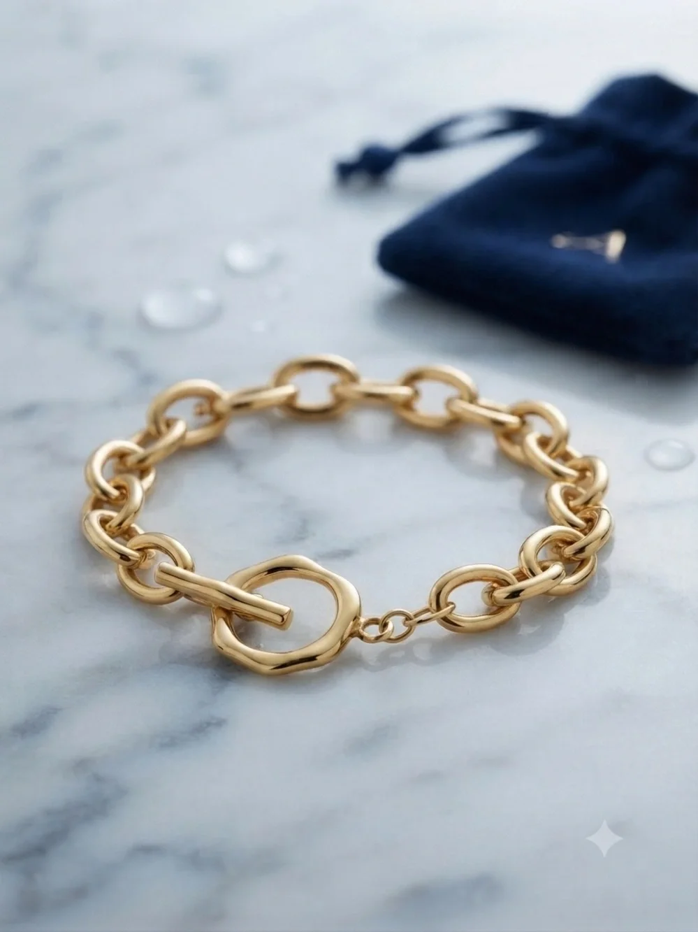 Stainless Steel Toggle Bracelet - Women Jewelry